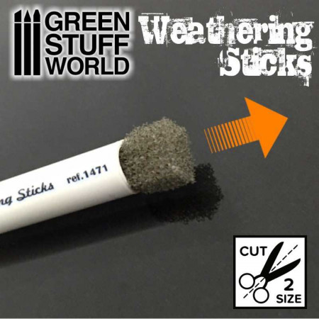 Patinovacie štetce 15 mm (Weathering Brushes)